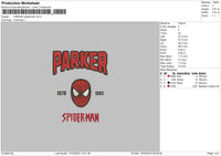 Spider Head 01 Embroidery File 6 sizes