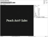 PEACH AUTO SALES