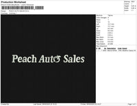 PEACH AUTO SALES