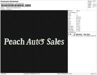 PEACH AUTO SALES