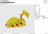 Pikachu Sleeping