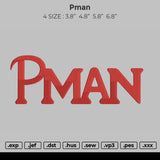 Pman Embroidery