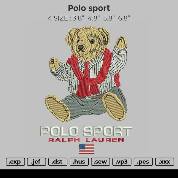 Polo Sport Embroidery