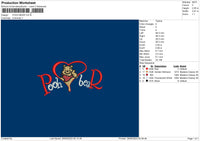 Pooh Love Embroidery File 6 sizes