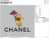 Pooh chanel Embroidery