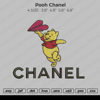 Pooh chanel Embroidery