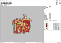 Popcorn V2 Embroidery File 6 sizes