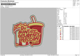 Popcorn V2 Embroidery File 6 sizes