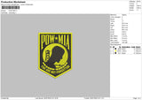 Pow Mia Embroidery File 6 sizes