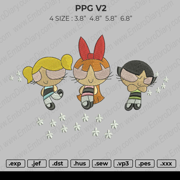 PPG V2 Embroidery