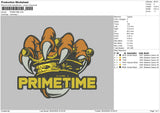 Primetimetext Embroidery File 6 sizes