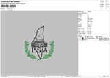 Psa Embroidery File 6 sizes