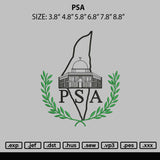 Psa Embroidery File 6 sizes