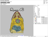 Queen B Embroidery