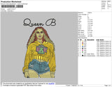 Queen B Embroidery