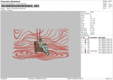 Man2702 Embroidery File 6 sizes