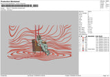 Man2702 Embroidery File 6 sizes