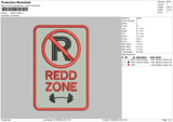 Redd Zone Embroidery