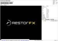 RESTOR FX Embroidery