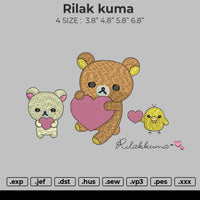 Rilakkuma Embroidery