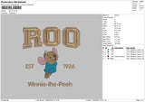 Roo Embroidery File 6 sizes