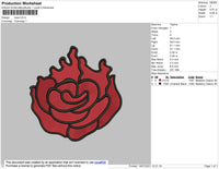 Rose Embroidery