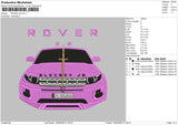 Rover Car Embroidery