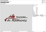 Ramirez Embroidery File 6 sizes