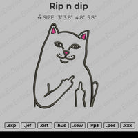 Rip n dip Embroidery