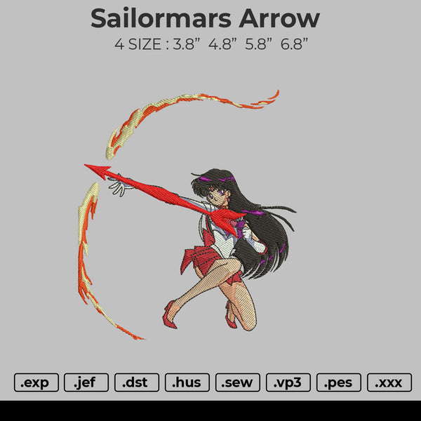 Sailormars Arrow Embroidery