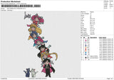 SAILORMOON & FRIENDS Embroidery