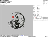 Samurai Embroidery