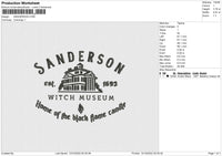 SANDERSON Embroidery