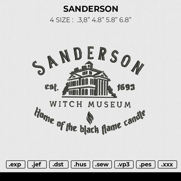 SANDERSON Embroidery