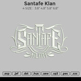 Santafe Klan Embroidery