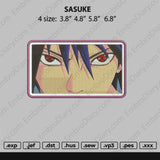 Sasuke Eyes Embroidery