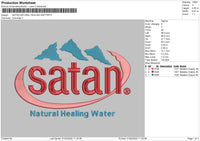 Satan Natural Healing Water