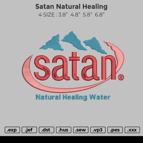 Satan Natural Healing Water