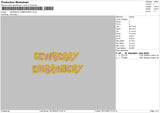 Sewberry Text Embroidery File 6 sizes