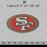 SF Logo Embroidery