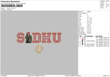 sidhu v3 Embroidery