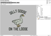 Duck Text 01 Embroider