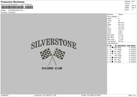 Silvers Embroidery File 6 sizes