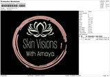 Skinvision Embroidery File 6 sizes