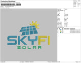 SKYFI SOLAR Embroidery