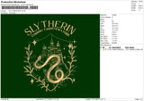 Slyntherin 0711 Embroidery File 6 sizes