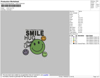 Smile Hug Embroidery