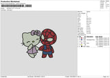 Spiderkitty V3 Embroidery File 6 sizes