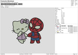 Spiderkitty V3 Embroidery File 6 sizes