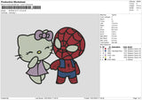 Spiderkitty V3 Embroidery File 6 sizes